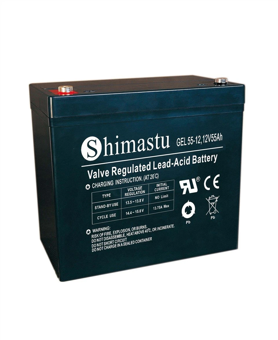 12V 55Ah GEL-akku